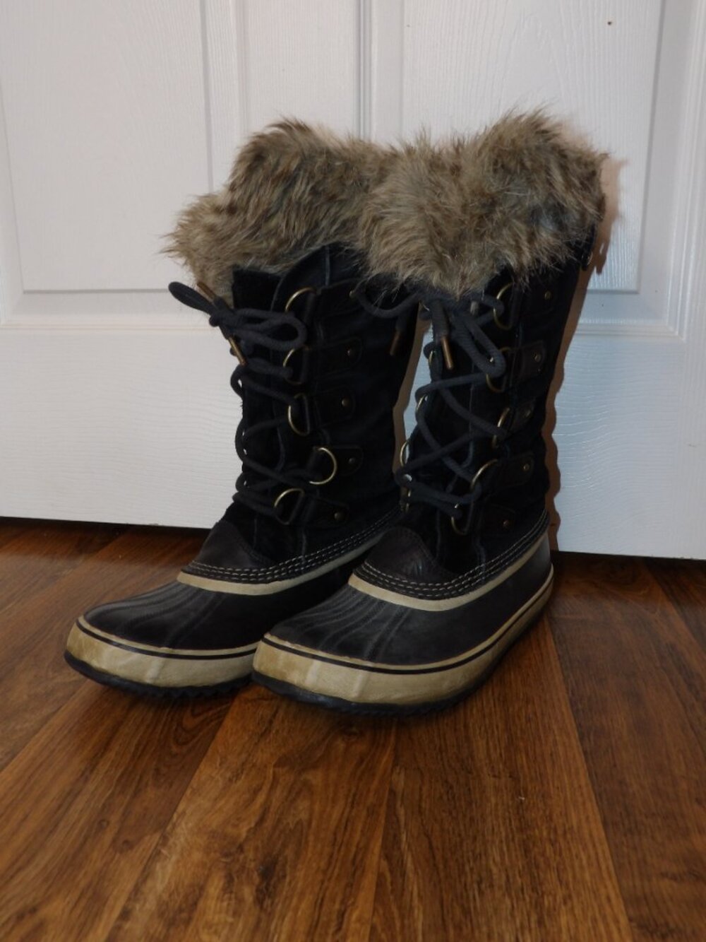 Sorel Joan of Arctic Waterproof Boots Black Size 12